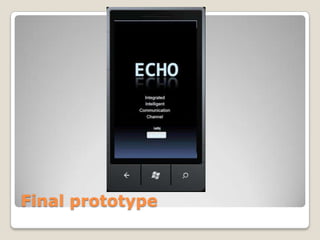 ECHO project | PPTX