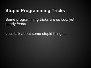 Tricks | PDF