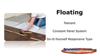 Floating
Tolerant
Constant Panel System
Do-It-Yourself Responsive Type
 