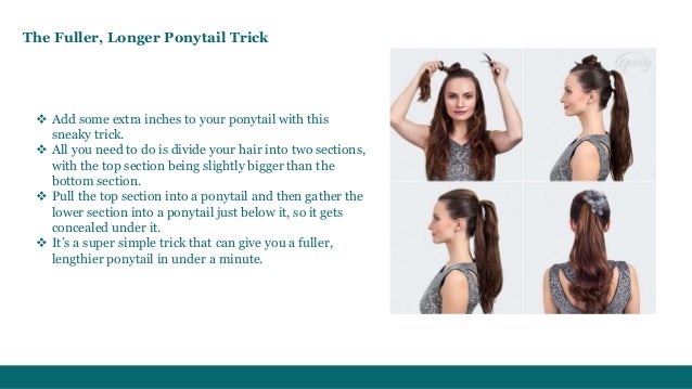 Tricks To Make Your Hair Look Longer