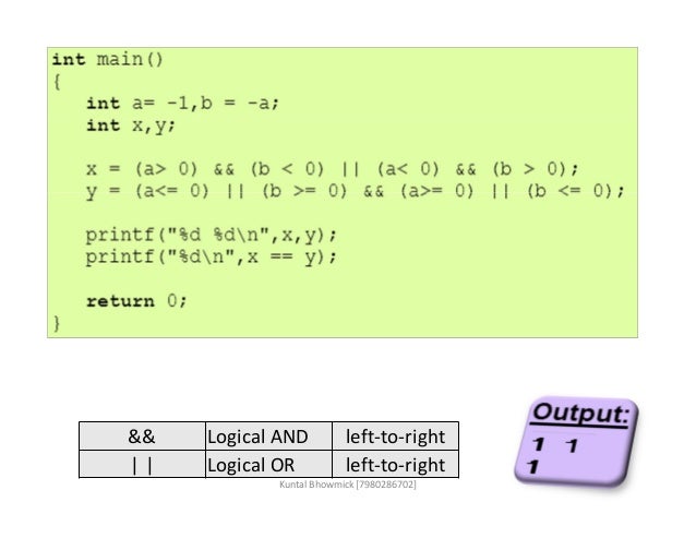 Tricky questions in c set 1