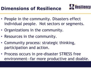 Community Resilience Model.pdf The Resiliency Institute, Community Resiliency | PDF
