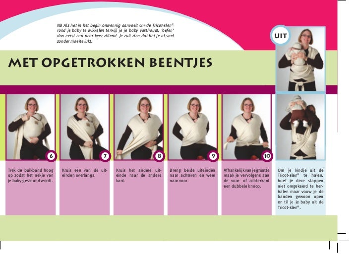 tricot slen draagdoek handleiding