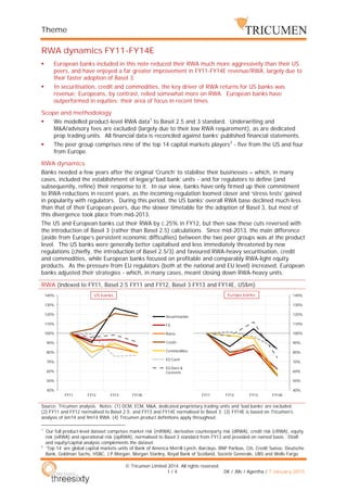 Tricumen / RWA dynamics FY11-FY14E_070115 open | PDF | Financial ...