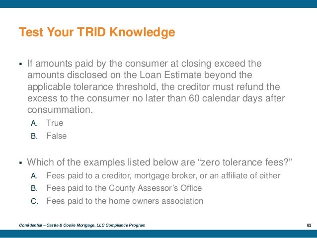 Trid Training Presentation
