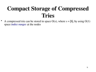 Tries in data structures using C presentation | PPT