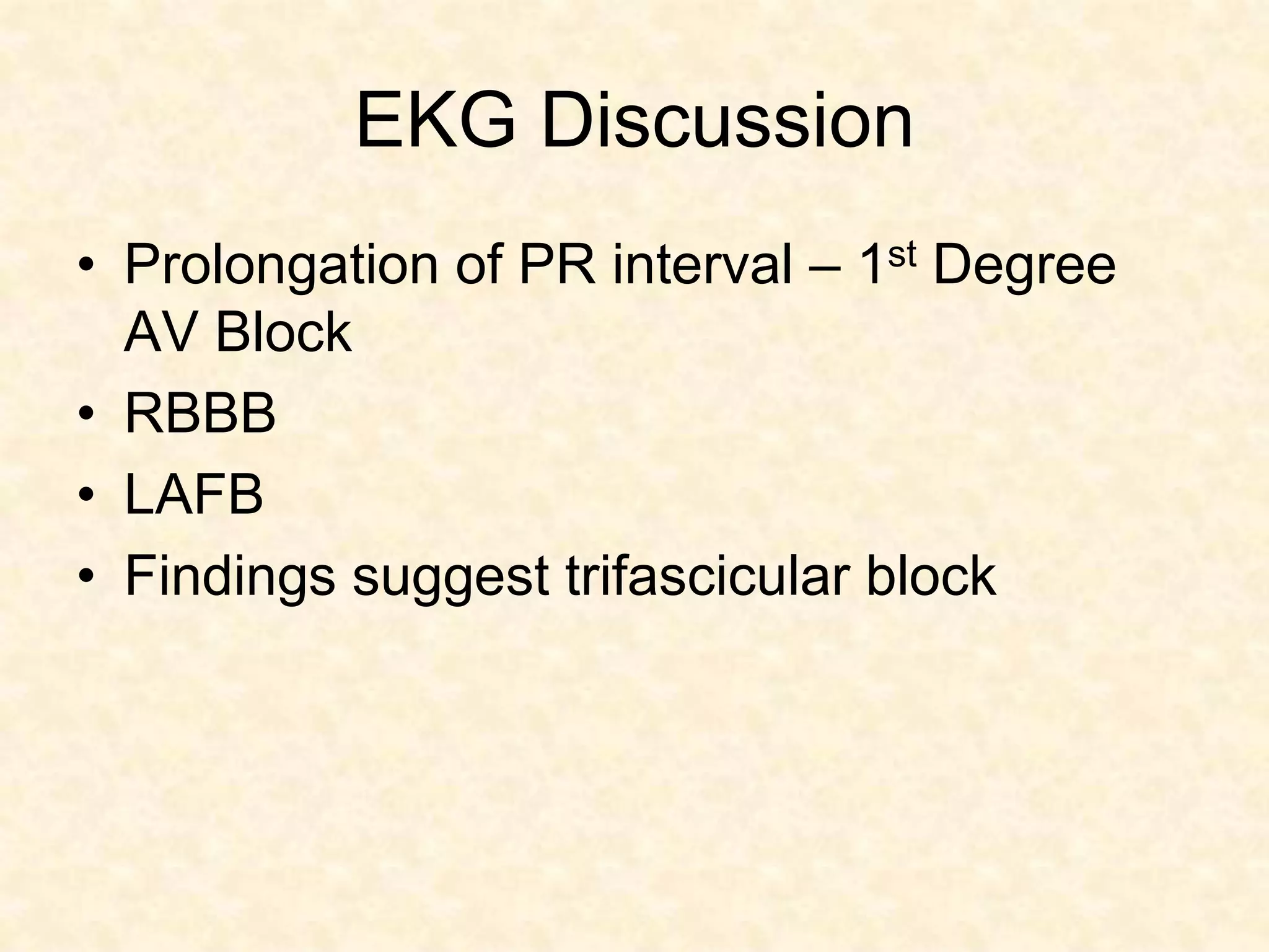 Trifascicular Block Presentation | PPT