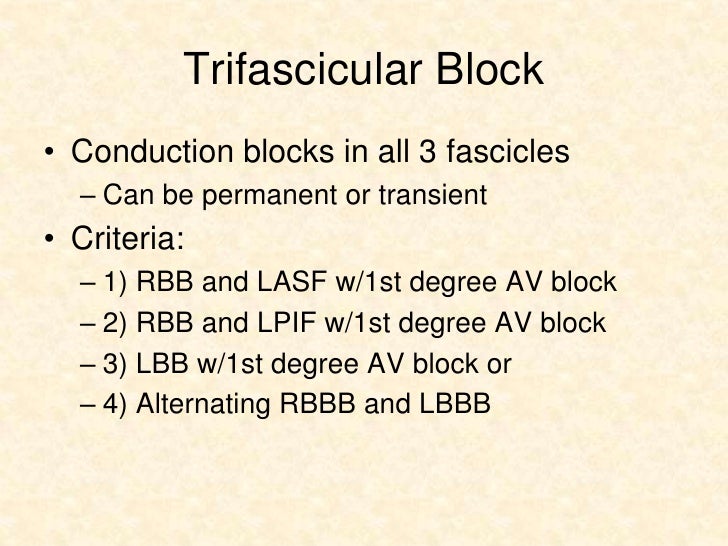 Trifascicular Block Presentation