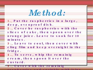 1 large orange, juice and grated zest. 