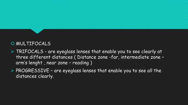 Computer Trifocals Trifocals | PPTX