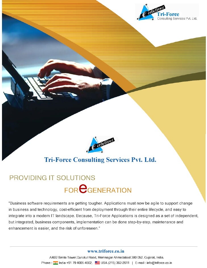 Tri Force Outsourcing It Partner India