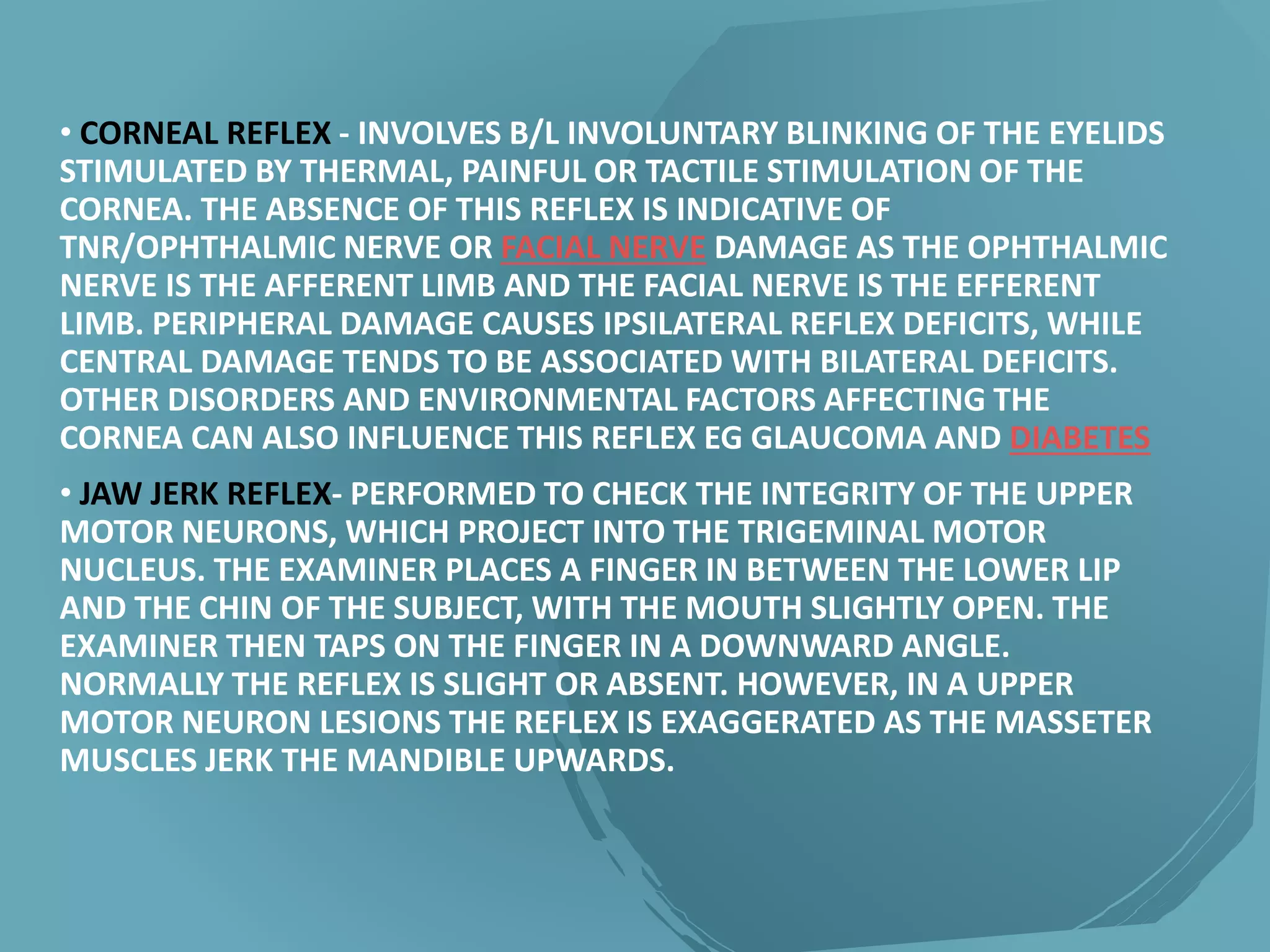 Trigeminal nerve | PPTX
