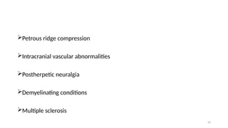 Trigeminal Nerve and its applied aspects | PPTX