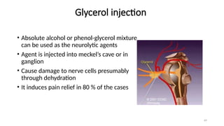 Trigeminal Nerve and its applied aspects | PPTX