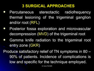 Trigeminal Neuralgia | PPT