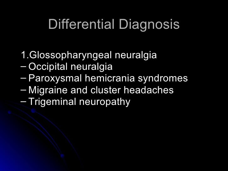 Trigeminal neuralgia 2_