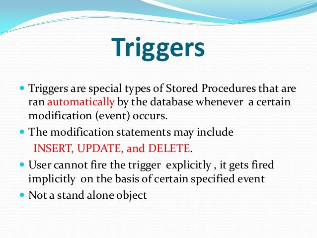 Trigger