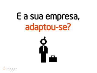 E a sua empresa, adaptou-se?  