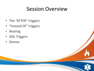 SQL Triggers | PPT