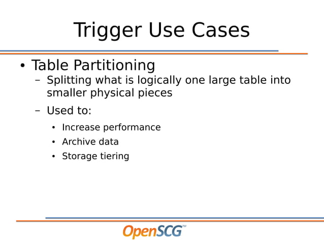 An Introduction To PostgreSQL Triggers | PPT