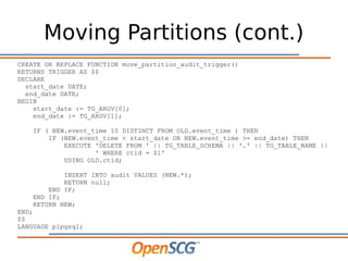An Introduction To PostgreSQL Triggers | PDF