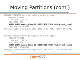 An Introduction To PostgreSQL Triggers | PDF