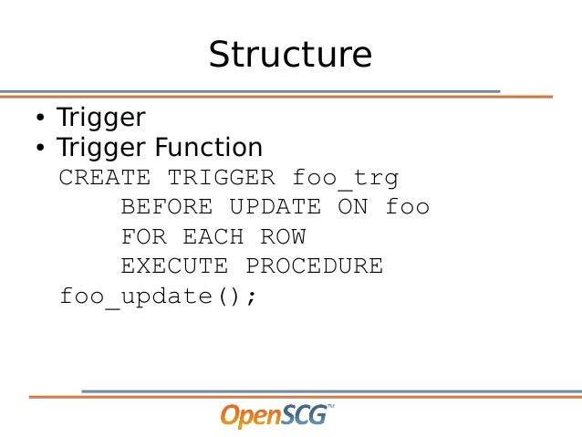 An Introduction To PostgreSQL Triggers