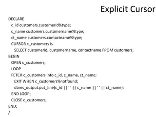 Triggers n Cursors.ppt