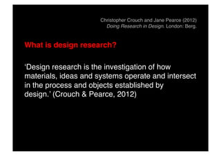 Design Research Methods: Wicked Problems | PDF