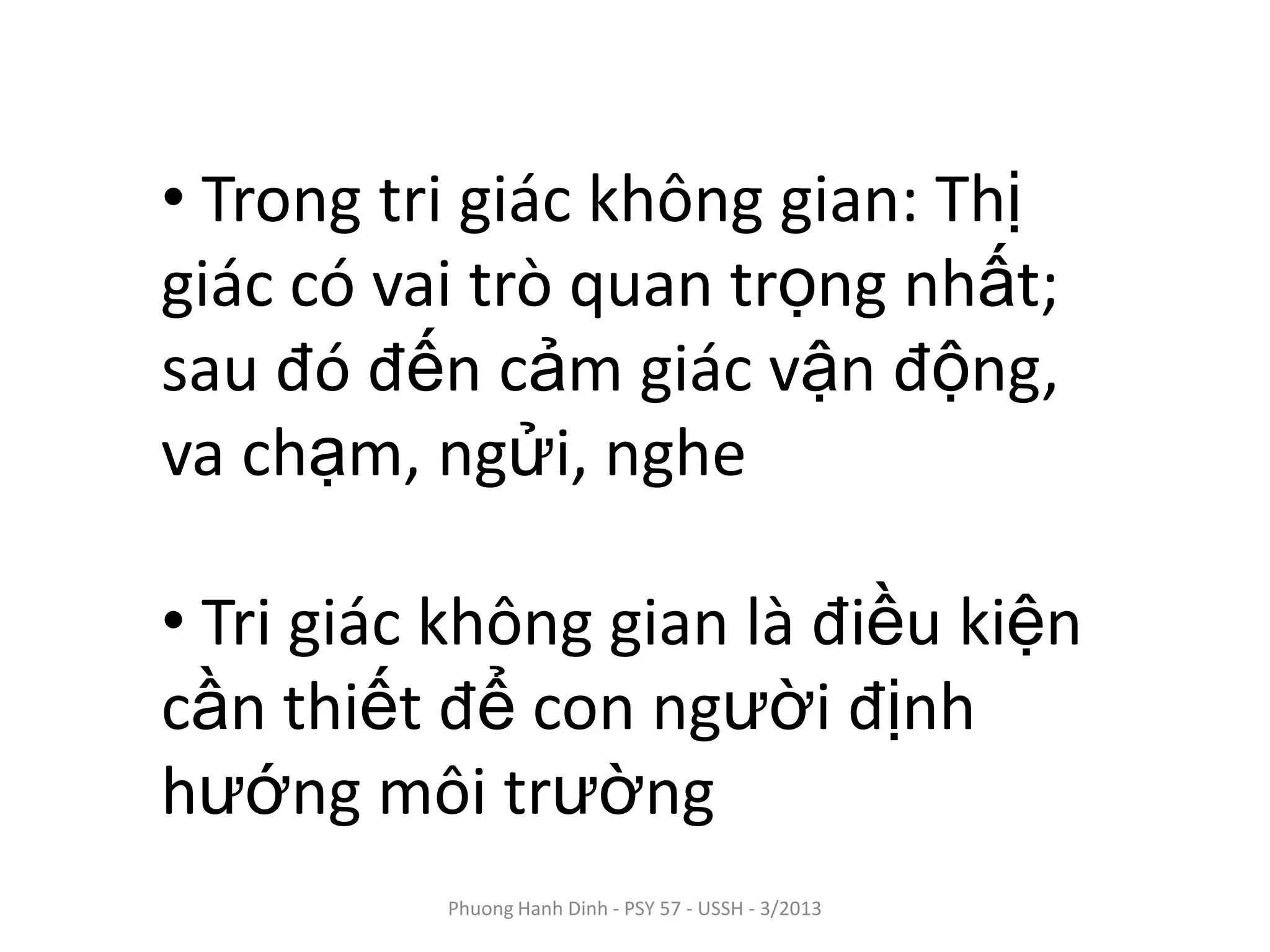 Tri giác | PPTX