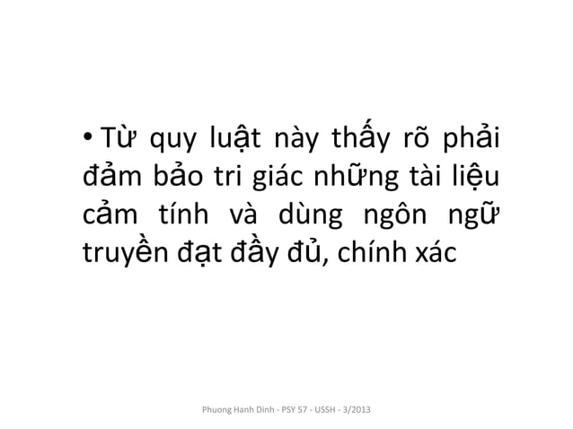 Tri giác | PPTX