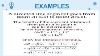 TRIGONOMETRY DIRECTED LINE SEGMENTS powerpoint | PPTX