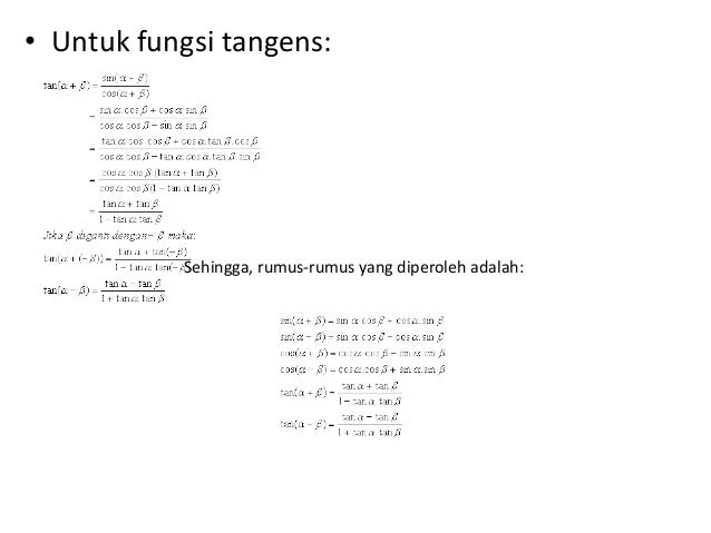 Contoh Grafik Trigonometri Sin Cos Tan - Contoh II