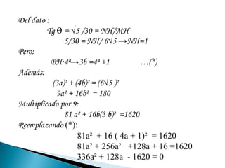 Aspa simple:337a                802                        a                -2->a – 2  = 8                               ->a = 2Luego:Faro A: 4ª = 8           FaroB:4ª + 1 =9  Alturas : 8 y 9
