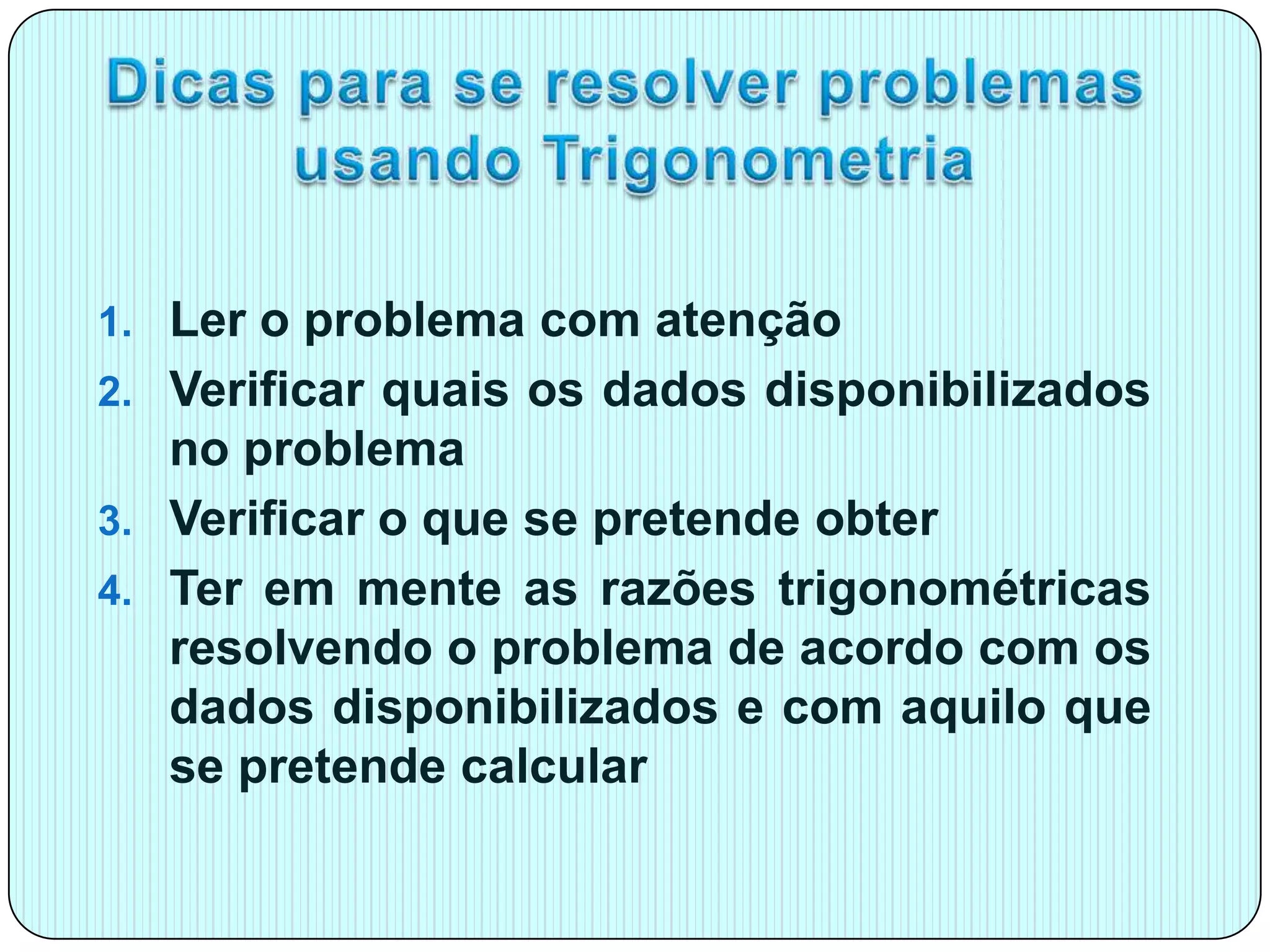 Problemas de Trigonometria