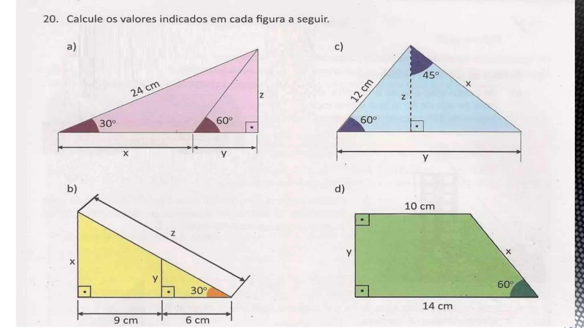 TRIGONOMETRIA - TEORIA, APLICAÇÕES E EXERCÍCIOS RESOLVIDOS PASSO A PASSO