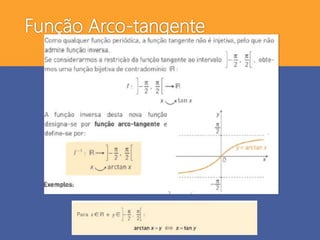 Função Arco-tangente
 