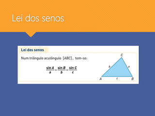 Lei dos senos
 