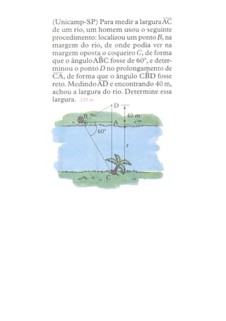 Trigonometria exercícios