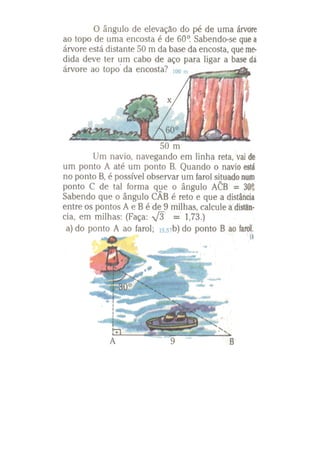 Trigonometria exercícios