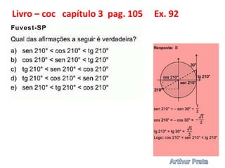 Livro – coc capítulo 3 pag. 105 Ex. 92
 