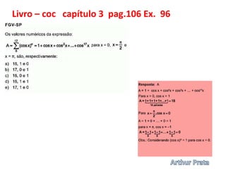 Livro – coc capítulo 3 pag.106 Ex. 96
 