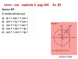 Livro – coc capítulo 3 pag.104 Ex. 82
 
