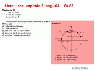 Livro – coc capítulo 3 pag.104 Ex.83
 