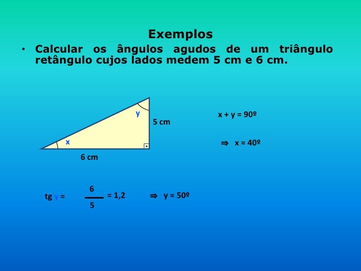 Como Achar O Valor Do Angulo De Um Triangulo