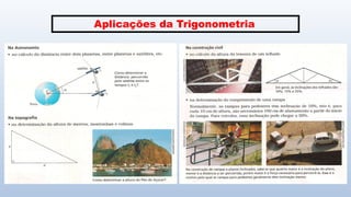 Aplicações da Trigonometria
 