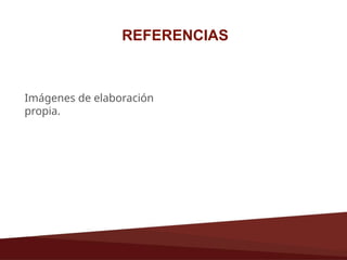REFERENCIAS
Imágenes de elaboración
propia.
 