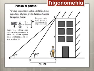 Passo a passo:
                 Trigonometria
 