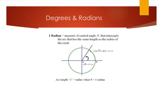 Degrees & Radians
 