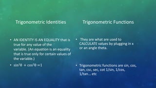 Trigonometric identities